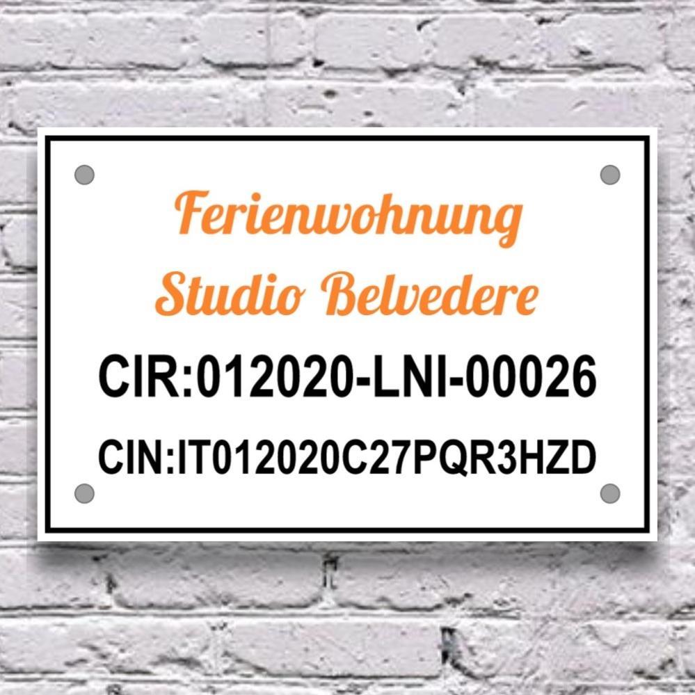 Ferienwohnung Studio Belvedere Brezzo Екстер'єр фото